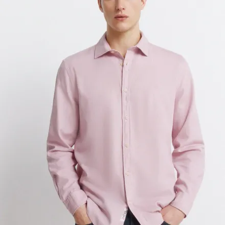 Chemise Texturée Style Casual thumbnail 2