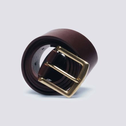Ceinture Large Marron Unie thumbnail 2