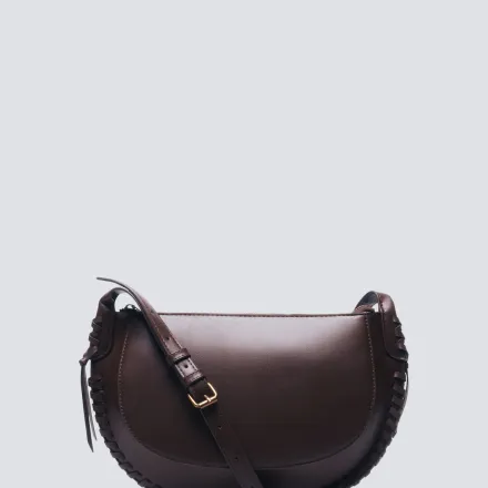 Sac Bandoulière Sac Avec Surpiqûres thumbnail 1