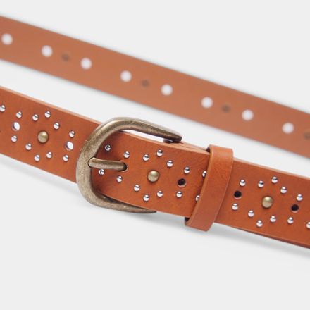 Ceinture Cloutée Argent Et Or thumbnail 4