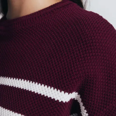 Pull En Coton Rayé thumbnail 3