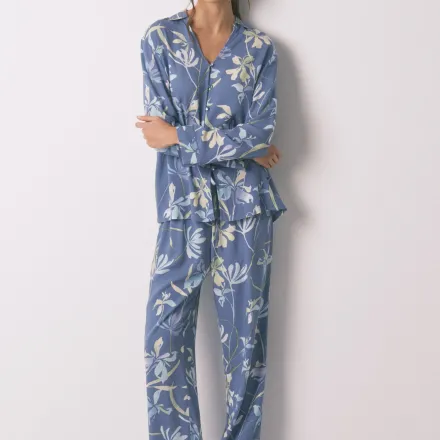 Pyjama Classique Imprimé Fleurs thumbnail 1