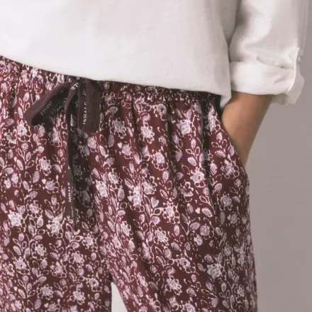 Pantalon Long Imprimé Floral thumbnail 3