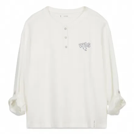 T-shirt À Manches Longues 100 % Coton thumbnail 2