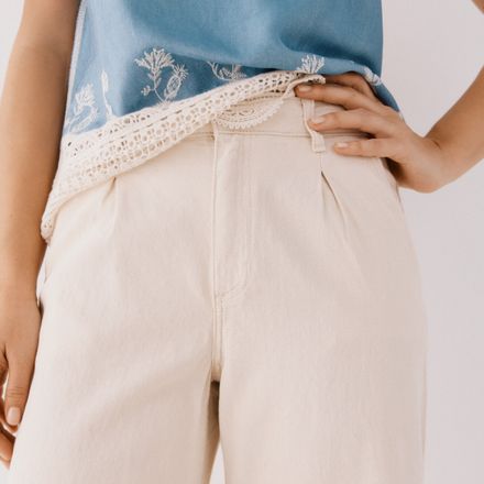 Pantalon En Sergé Sergé thumbnail 3