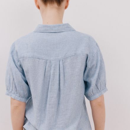 Chemise À Manches Courtes En Lin thumbnail 3
