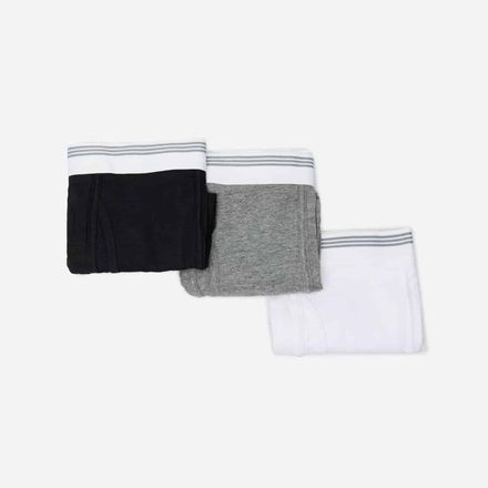 Lot De 3 Boxers En Maille Unis, 3 Couleurs thumbnail 1