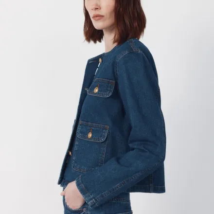 Veste Marin En Denim thumbnail 4