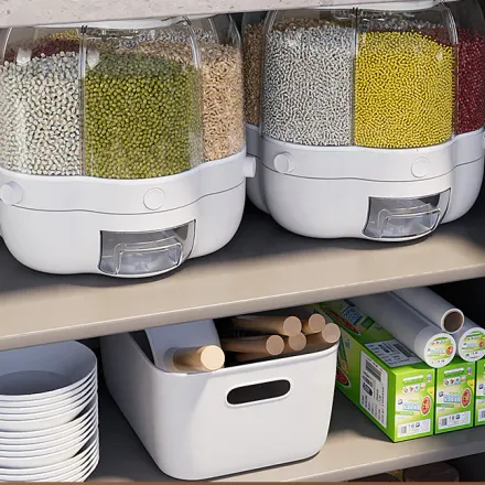 Organisateur De Cuisine Rotatif- Solution De Stockage Efficace thumbnail 3
