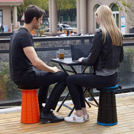 Tabouret Pliant Vivana Rétractable Pour Camping thumbnail 4