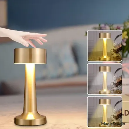 Led Vivana Rechargeable Circle Table Lampe thumbnail 1