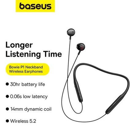 Casque Écouteurs Sans Fil Bluetooth 5.2 Du Cou Pour Sport 30h thumbnail 3