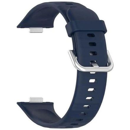 Set De 2 X Bracelet De Rechange En Silicone Pour Huawei Watch Fit 3 Strap - Ceinture (montre Non Incluse) Fit3 Couleur : Vert, Bleu thumbnail 2