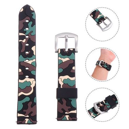 Bracelet De Rechange En Silicone 22mm Stap Pour Samsung Galaxy Watch 46mm, Gear S3, Gear S3 Classic,galaxy Watch 3 45mm thumbnail 3