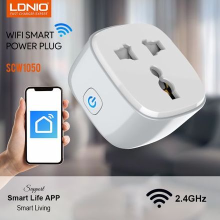 Prise Smart Wifi Connecté Intelligente, Controle À Distance Avec Application Android/ios thumbnail 1