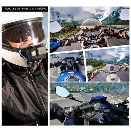 1pc Casque Intégral Menton Support De Montage Pour Gopro Hero 8 6 5 thumbnail 3