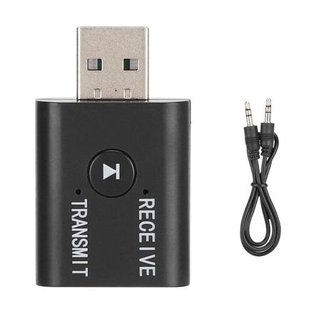 Sans Fil 2 In1 Usb Bluetooth Adaptateur 5.0 Emetteur / Récepteur Bluetooth Pour Ordinateur Tv Haut-parleur D’ordinateur Portable Casque Adaptateur Bluetooth thumbnail 2