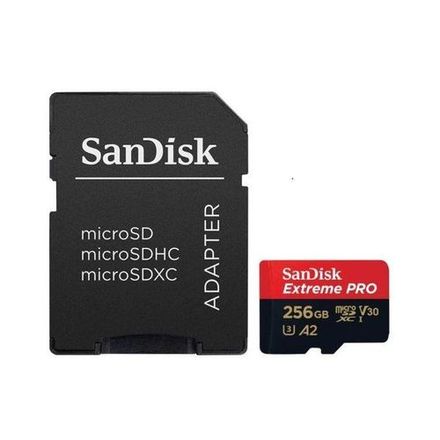Sandisk Extreme Pro Microsdxc 256go 200mb/s Pour Camera Gopro 4k Uhd Sd Card Hight Speed 256gb thumbnail 1