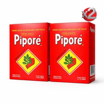 Piporé Pack 2 X 250g - Feuilles The Vert Torréfiées - Riches En Caféine, Stimulant, Perte De Poids thumbnail 2