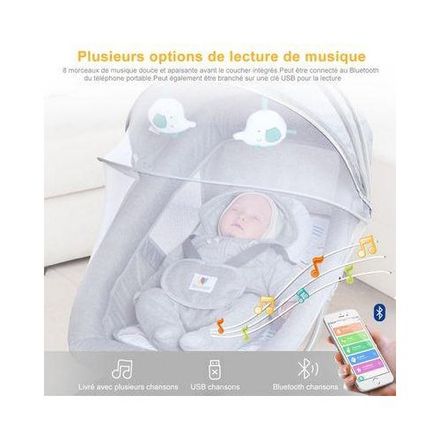 Balancelle Electrique 3en1 Pour Bébé thumbnail 2