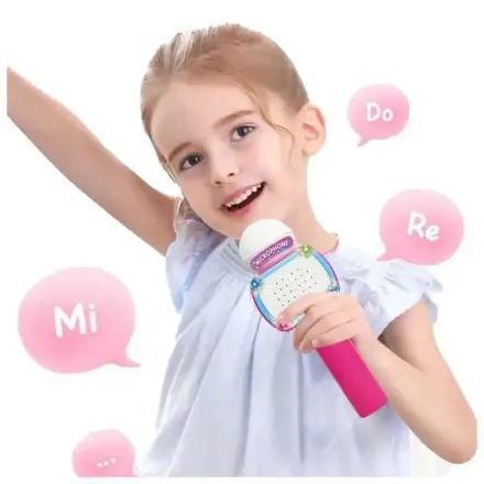 Jouet Microphone Sans Fil Bluetooth Avec 3 Boutons De Contrôle thumbnail 2