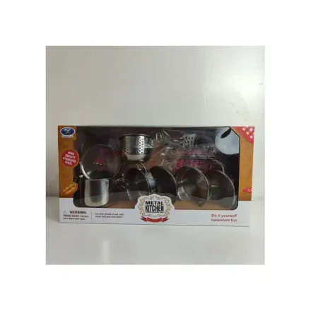 Cuisine En Acier Inoxydable 15 Pcs Pour Enfants thumbnail 2