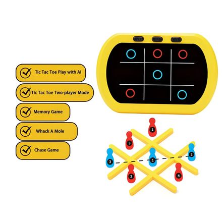 Machine De Jeu Électronique Multifonction – Tic Tac Toe thumbnail 4
