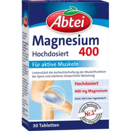 Magnésium 400 Mg - Comprimés De Magnésium Sans Gluten & Lactose thumbnail 3