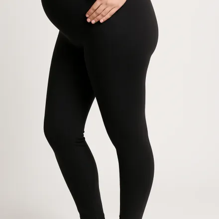 Legging De Grossesse Noir thumbnail 2