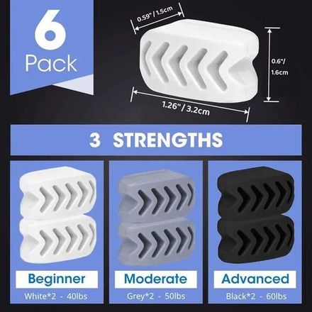 6pcs - Jaw Exercice Set 3 thumbnail 2