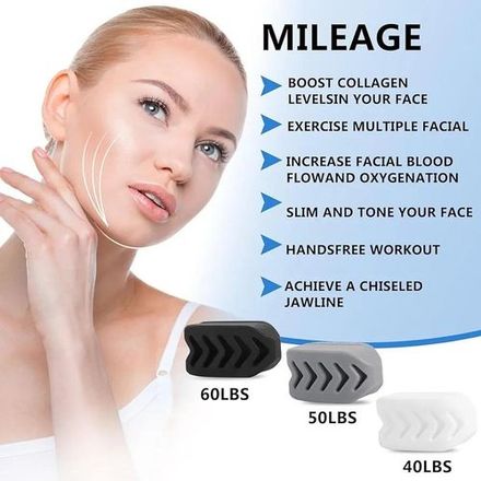 6pcs Jaw Exercise Set 3 Resistance Levels thumbnail 3