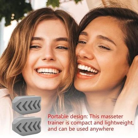 2pcs - Jawline Exerciseur Balle Faciale - Mâchoire Muscle thumbnail 3
