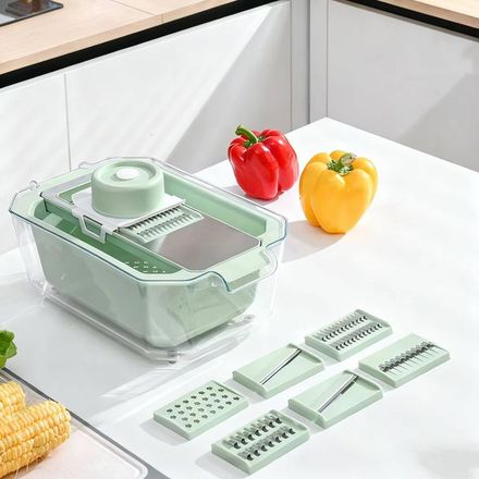 Trancheuse À Légumes Multifonction 8 En 1 thumbnail 1