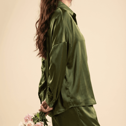 Ensemble Satin Élégant Effet Soie thumbnail 1