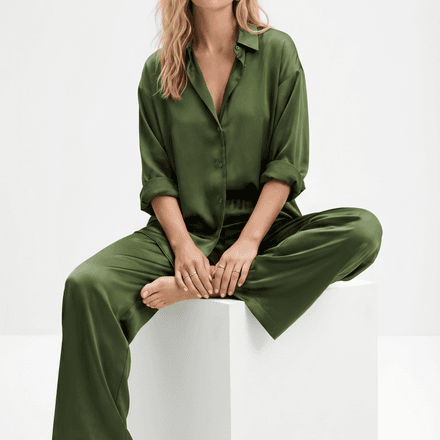 Ensemble Satin Élégant Effet Soie thumbnail 2