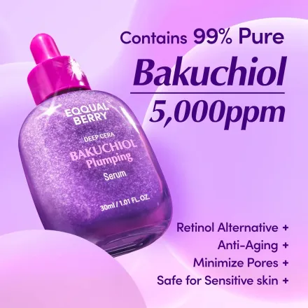 Eqqual Berry Bakuchiol Plumping Serum - 30ml thumbnail 3