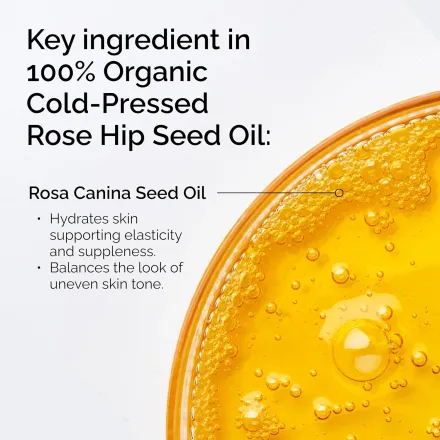 100% Organic Cold-pressed Rose Hip Seed Oil - 30ml thumbnail 2