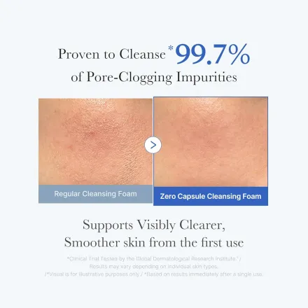 Zero Pore Sa Clear Capsule Cleansing Foam - 120g thumbnail 3