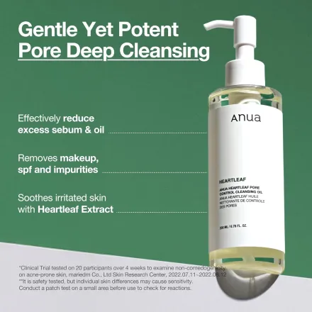 Anua Heartleaf Pore Control Cleansing Oil (new Packaging) thumbnail 3
