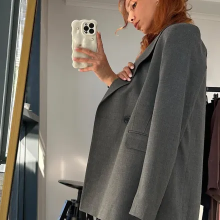 Ensemble Tailleur 3 Pièces - Gris Chiné thumbnail 1