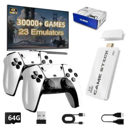 Console De Jeu Rétro - Generic - M15 - 64 Go - 20000+ Jeux - Sortie Hdmi 4k 60fps thumbnail 2