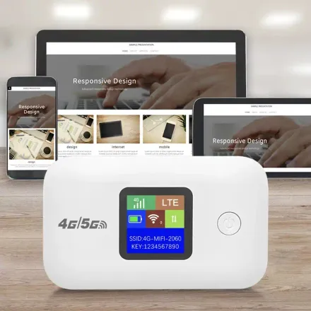 Routeur 4g/5g Avec Carte Sim 150 Mbps, Routeur Sans Fil 4g Lte thumbnail 2