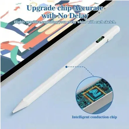 Stylet Tactile Rechargeable Pour Ipad Et Smartphone Capacitif Universel Android/iphone thumbnail 4