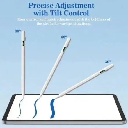 Stylet Tactile Rechargeable Pour Ipad Et Smartphone Capacitif Universel Android/iphone thumbnail 1
