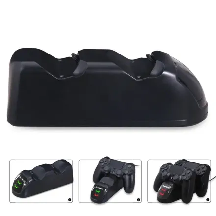 Station De Charge Pour Manette Ps4 Slim/pro Chargeur Double Accessoires Ps4 thumbnail 2