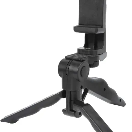 Mini Trépied Pliant Portable Pour Perche À Selfie Support Réglable Stabilisateur Pour La Caméra De Téléphone Portable Gopro thumbnail 2