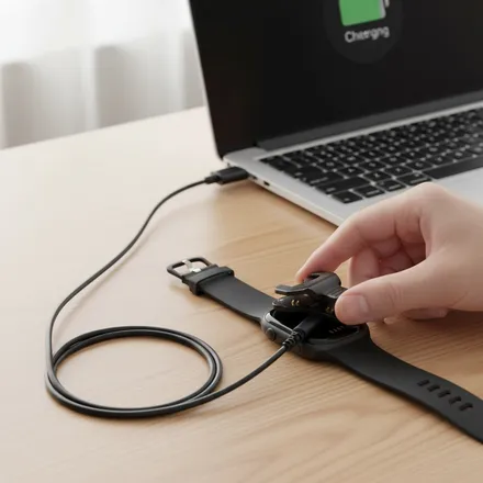 Câble De Chargeur Usb À 2 Broches,4mm, Pour Montre Connectée Clip De Chargeur, 2 Broches, Espace 4mm Hargeur De Bracelet Intelligent thumbnail 4