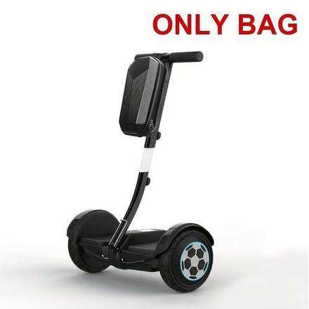 Sac De Poignée De Scooter Électrique À Coque Rigide Eva Avec Sangle D'épaule Détachable - Noir thumbnail 4