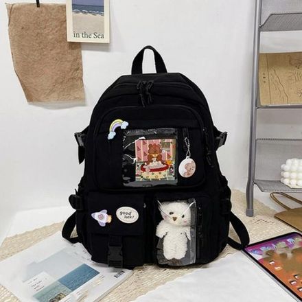 Sac À Dos Scolaire Multi-poches - Joli Sac À Dos Tendance thumbnail 1