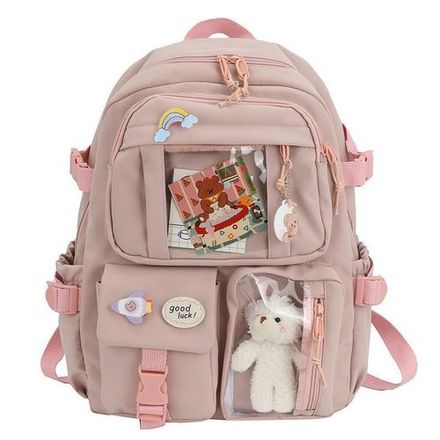 Sac À Dos Scolaire Multi-poches - Joli Sac À Dos Tendance thumbnail 2